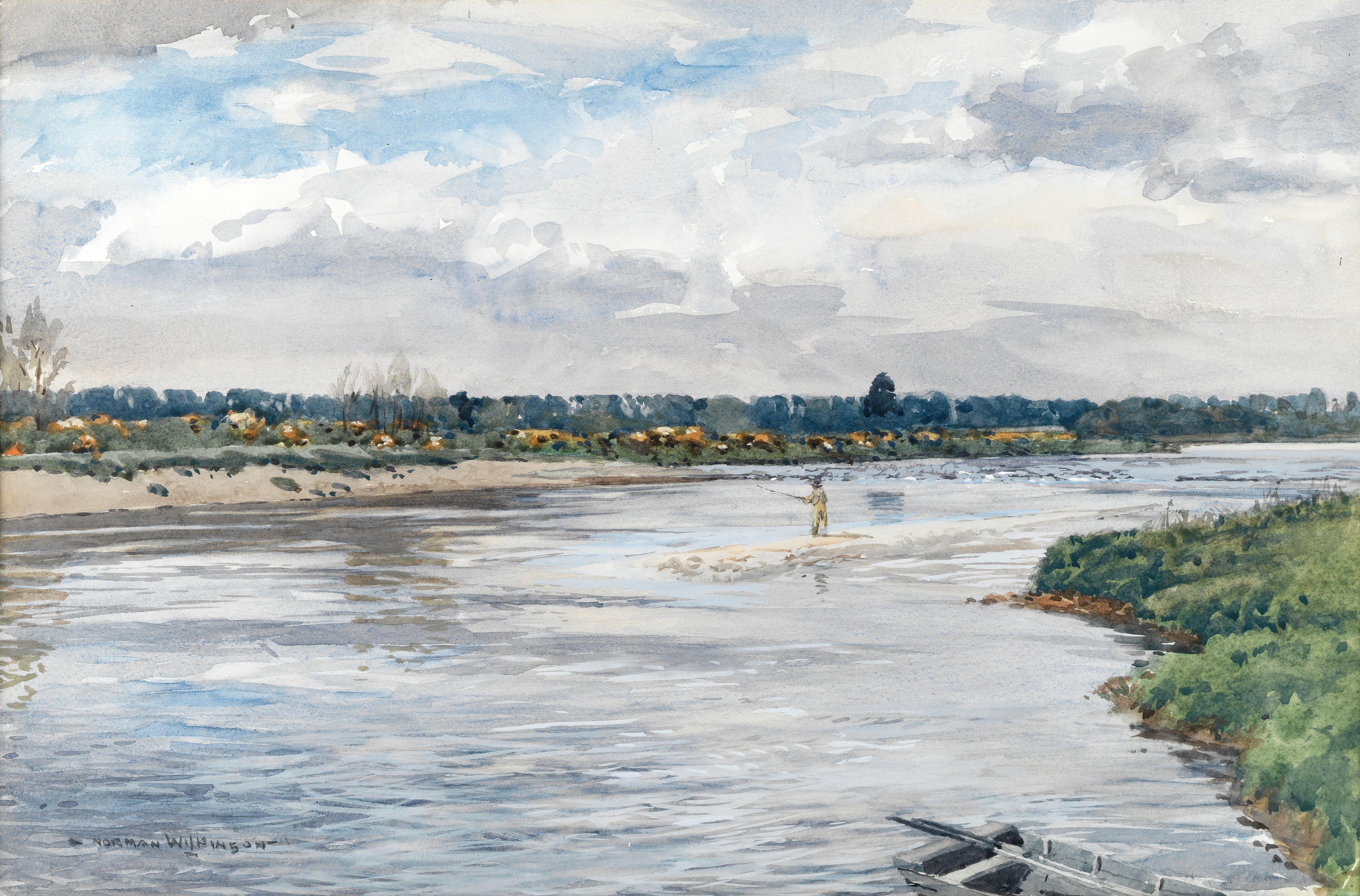 Norman Wilkinson - The Intake, River Spey