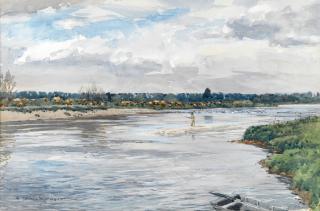 Norman Wilkinson - The Intake, River Spey