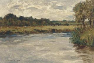 Norman Wilkinson - Trout Fishing On The Frome