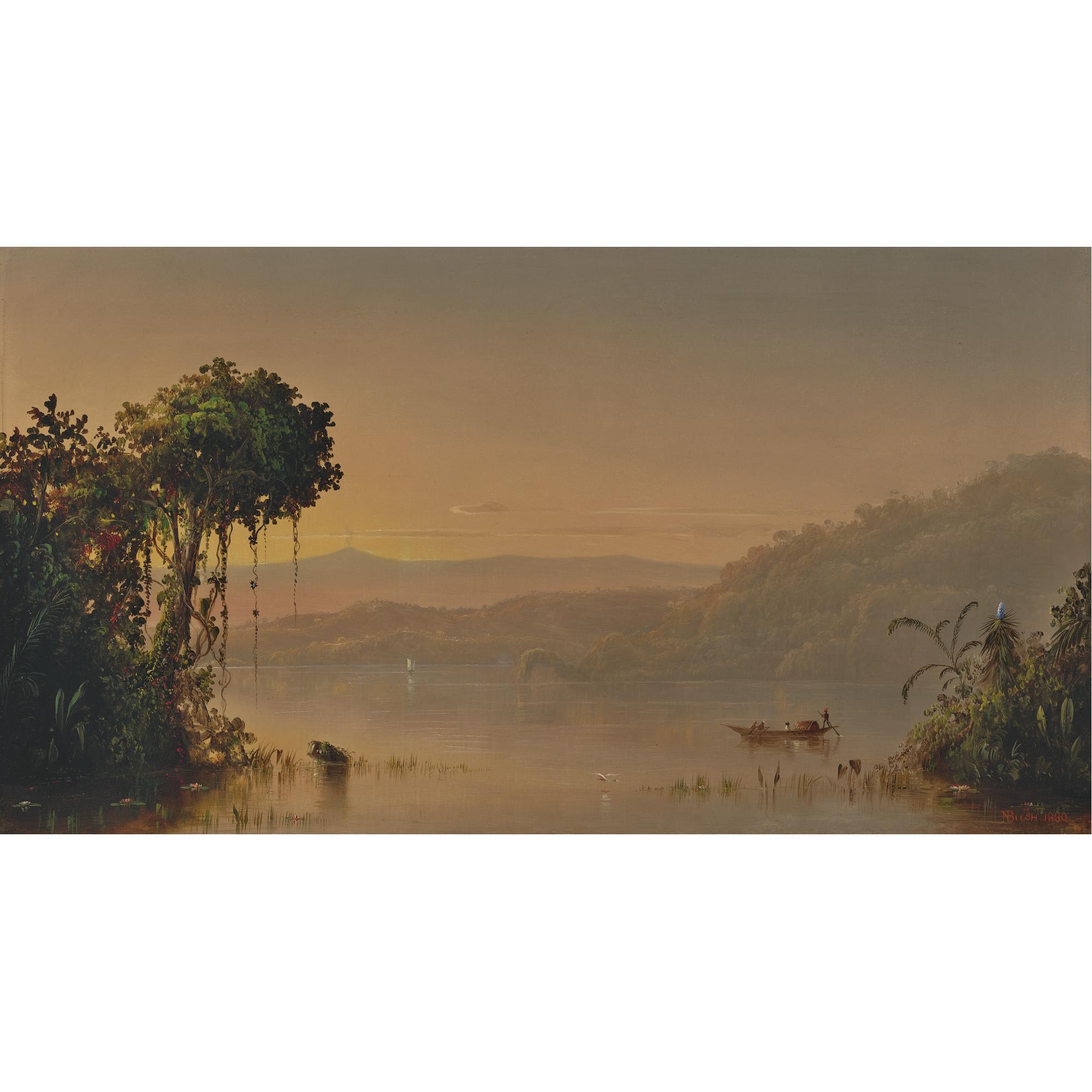 Norton Bush - Scene On The Upper Guayaquil River - S.A.