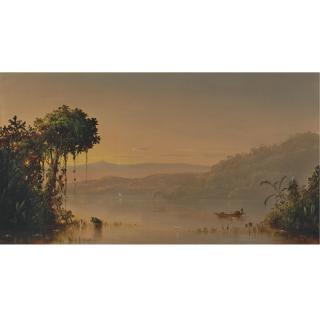 Norton Bush - Scene On The Upper Guayaquil River - S.A.