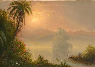 Norton Bush - South American Landscape 9 3/4 x 13 1/4 in. (24.8 x 33.7 cm.)