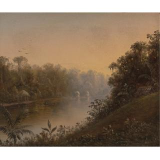 Norton Bush - Tropical River Landscape