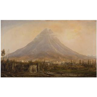 Norton Bush - Vista Del Popocatepetl Desde Cholula