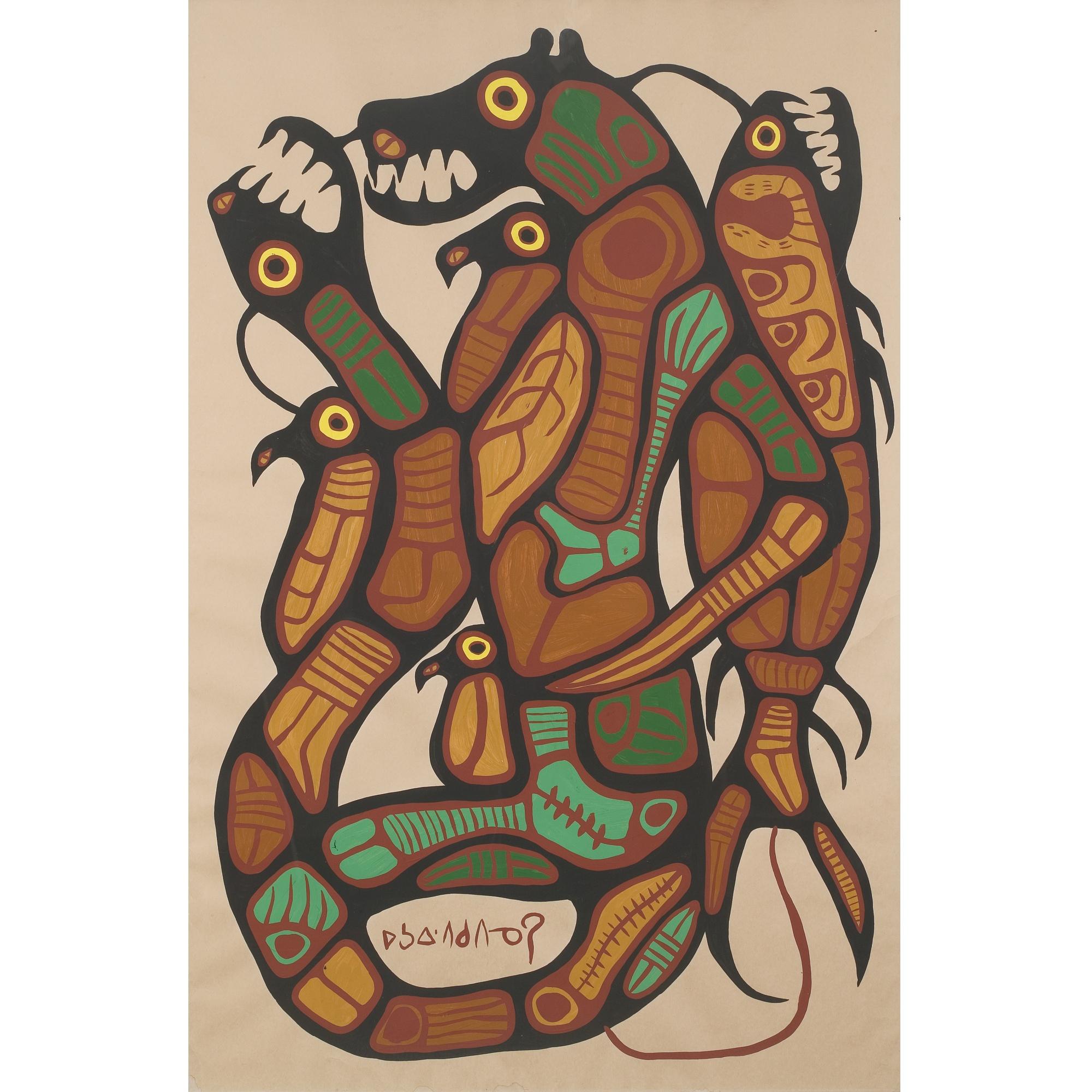 Norval Morrisseau - Nature\'S Balance