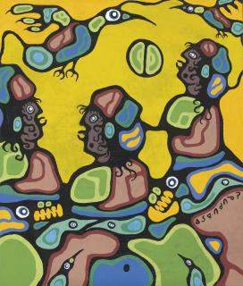 Norval Morrisseau - Untitled