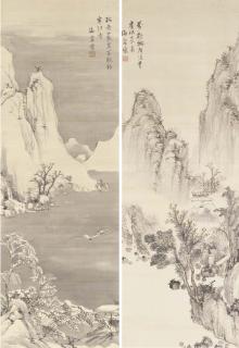Nukina Kaioku - Autumn and Winter Landscapes