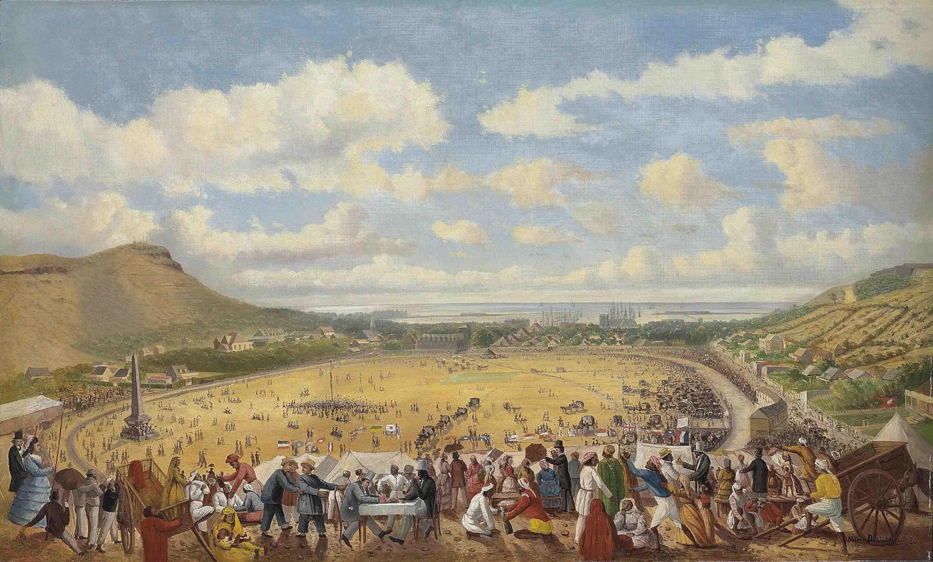 Numa Desjardins - Champ de Mars, Port Louis, Mauritius