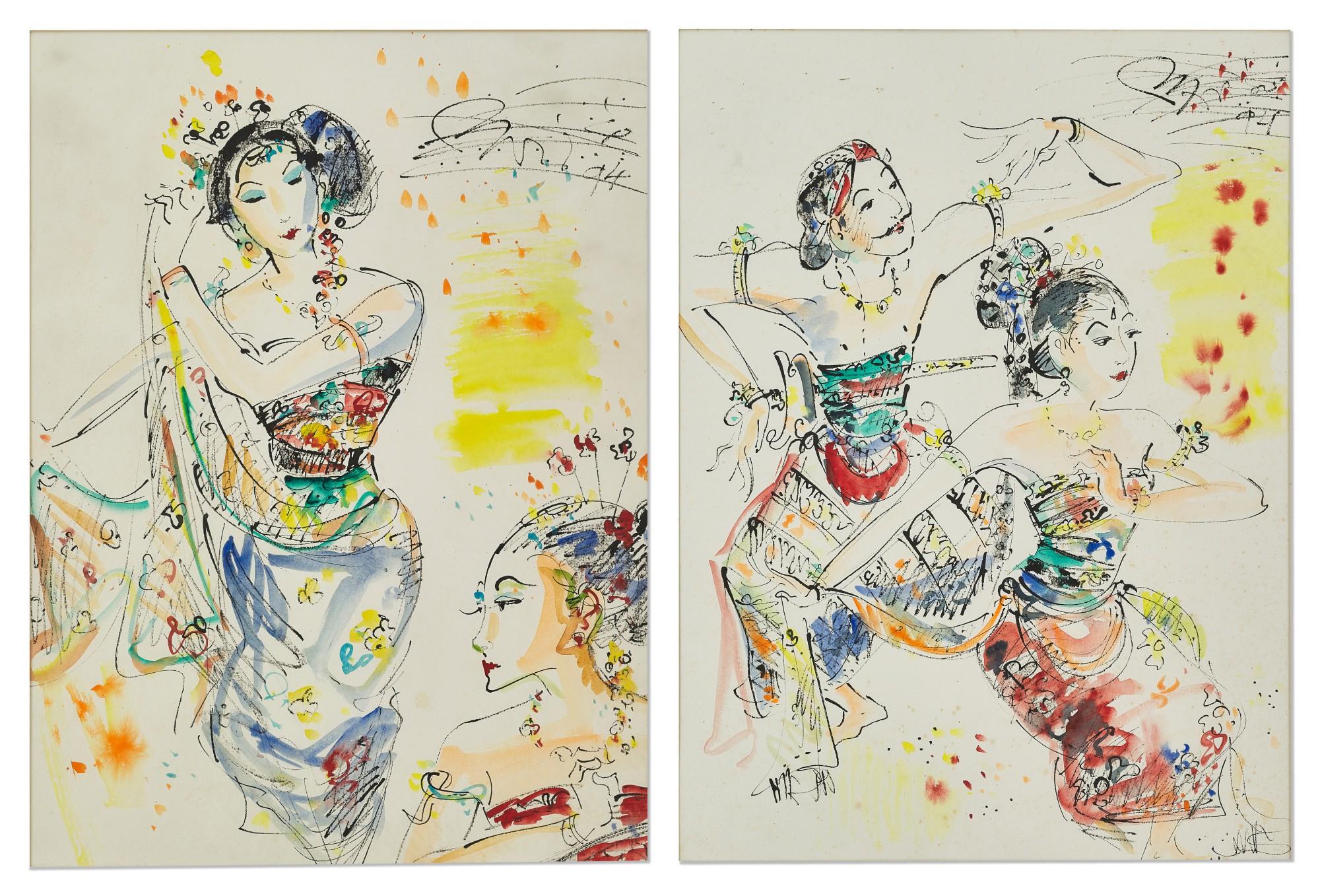 Nyoman Gunarsa - Balinese Dancers