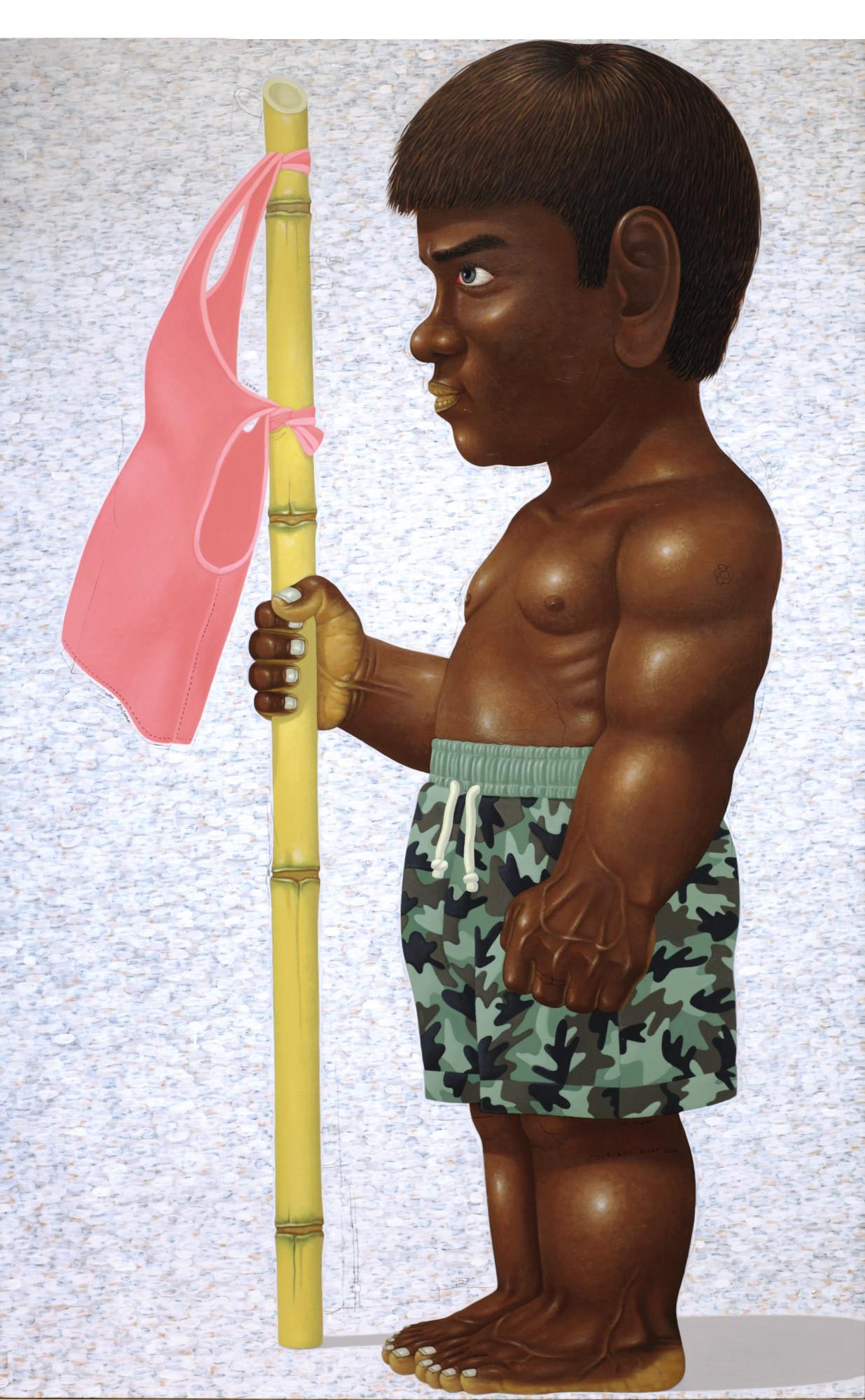 Nyoman Masriadi - Bendera Kaos Oblong (Flag T-Shirt)