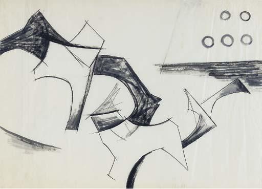 O. Louis Guglielmi - Aerialist no. 4; also five drawings of various subjects and sizes