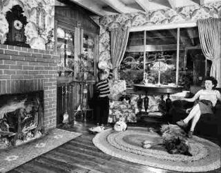 O. Winston Link - Living Room on the Tracks (1950s)