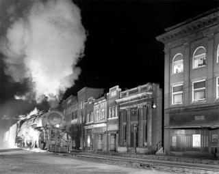 O. Winston Link - Main Line on Main Street, Northfolk, West Virginia