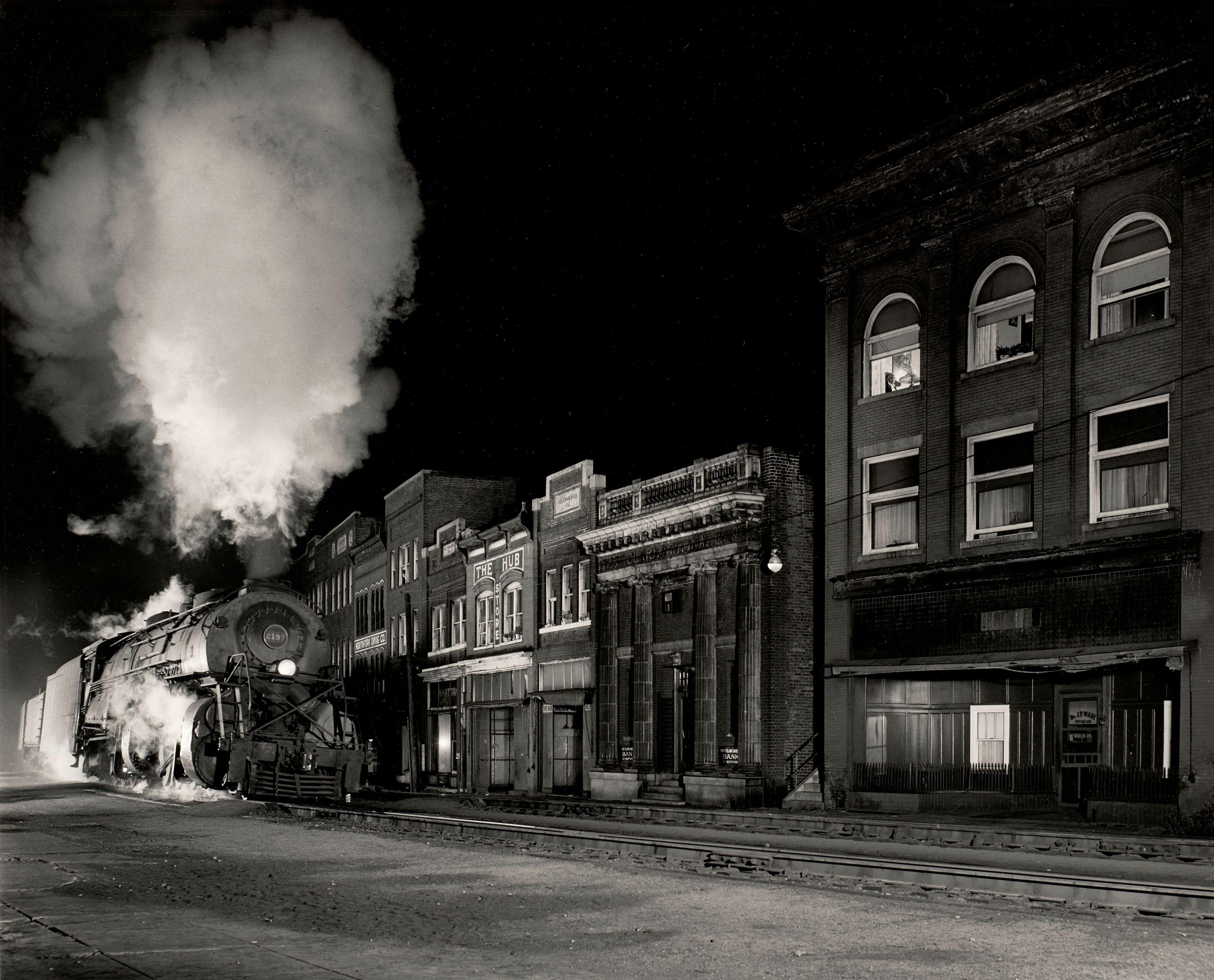 O. Winston Link - Main Line on Main Street, Northfork, West Virginia