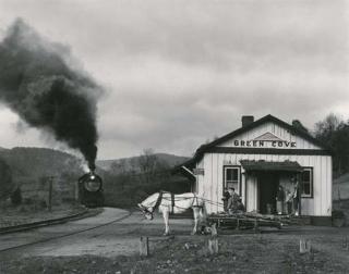 O. Winston Link - Maud Bows to the Virginia Creeper, Green Cove, Virginia, 1956