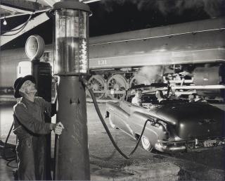 O. Winston Link - Sometimes Electricity Fails, Vesuvius, Virginia, 1956