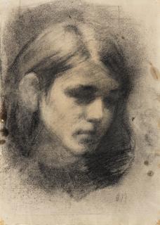 Odd Nerdrum - a) Portrait of Trond b) Self portrait of the artist as a young boy