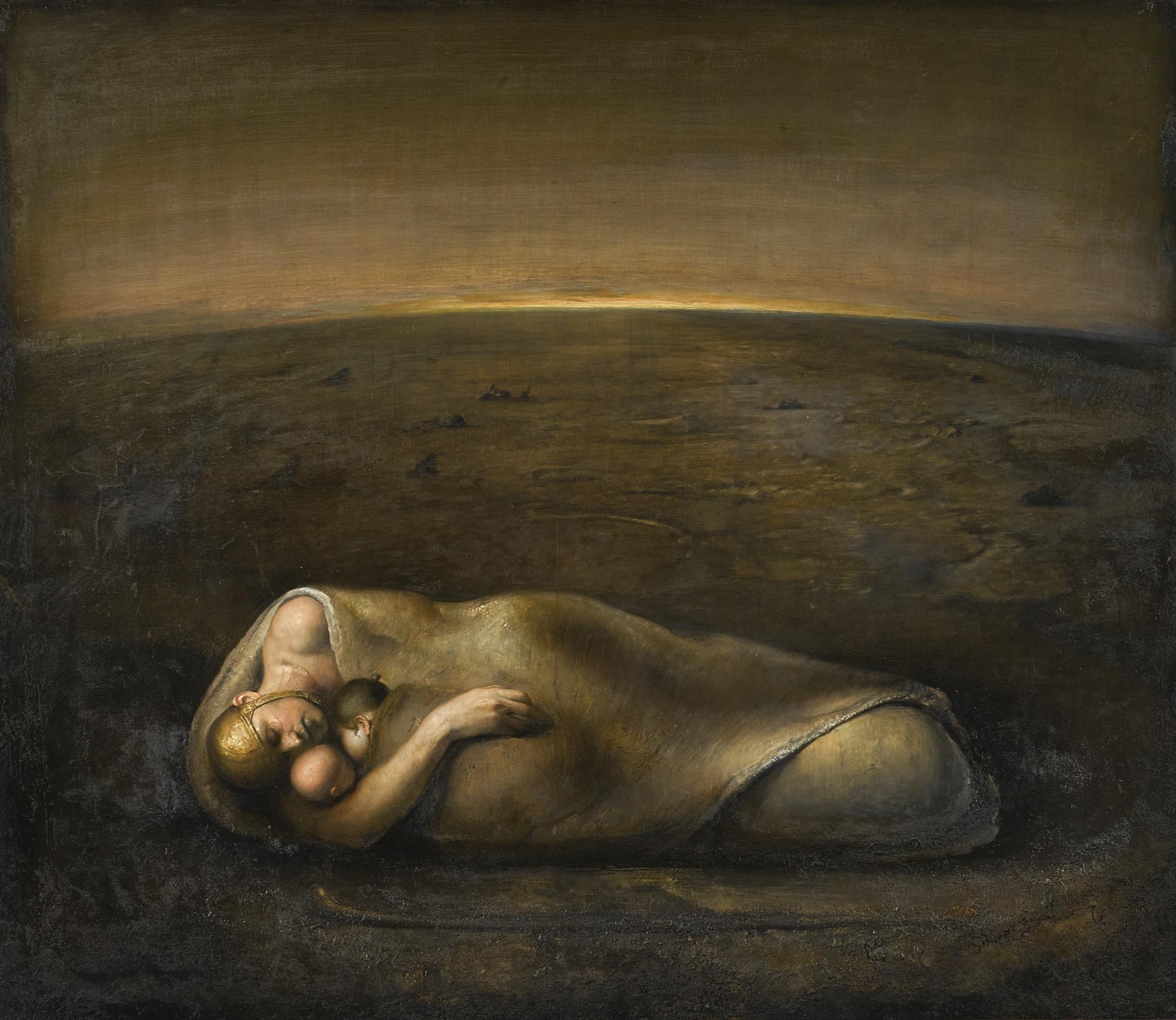 Odd Nerdrum - Norwegian mother