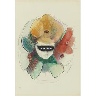 Odilon Redon - Anémones - Fleurs Humaines