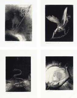 Odilon Redon - Apocalypse De Saint-Jean, Paris, A. Vollard, 1899 (Mellerio 173-185)