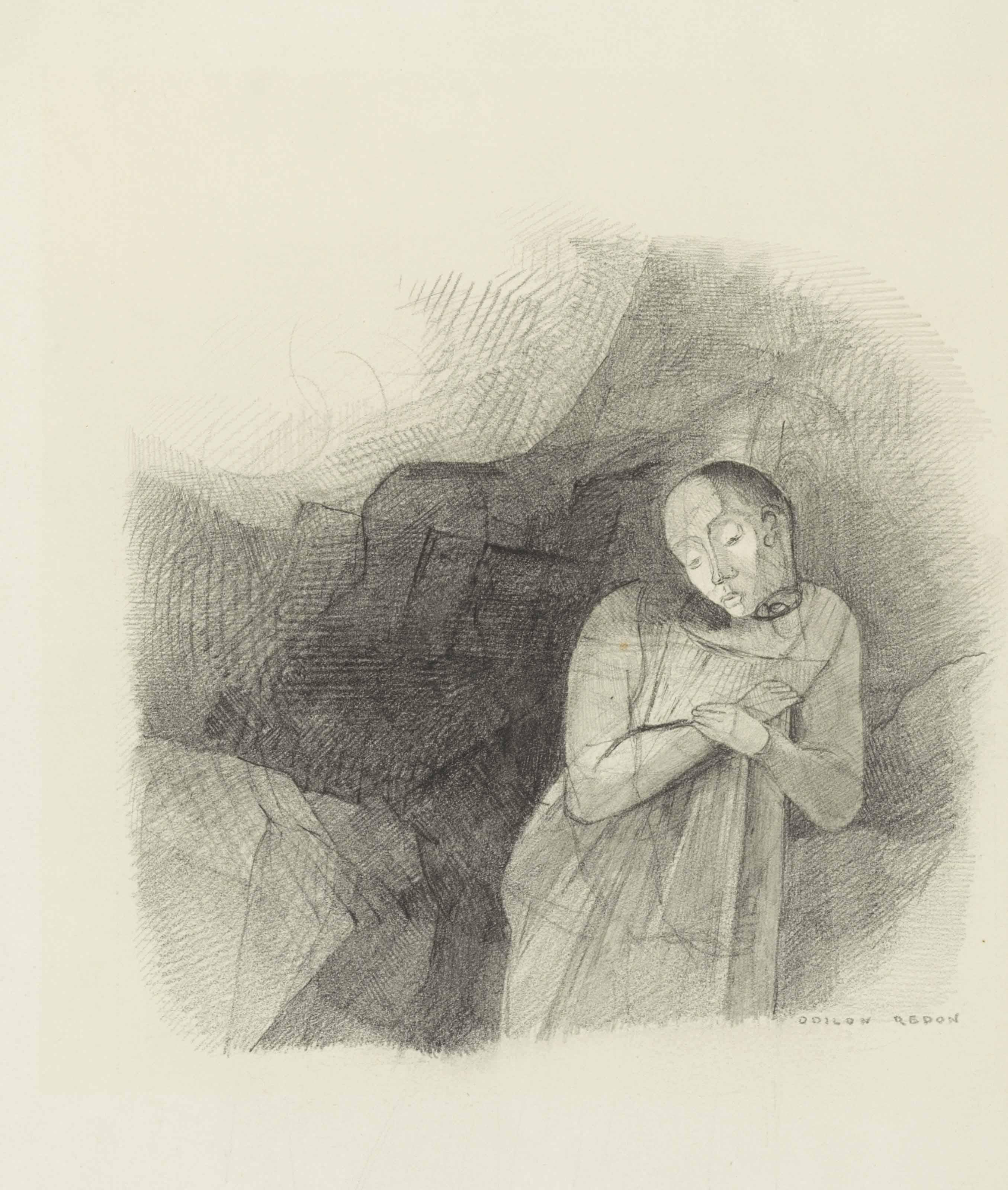 Odilon Redon - Apparition