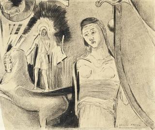 Odilon Redon - Apparition