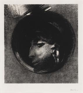 Odilon Redon - Cellule auriculaire, from L\'Estampe Originale, Album II