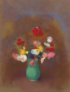 Odilon Redon - Coquelicots dans un vase vert