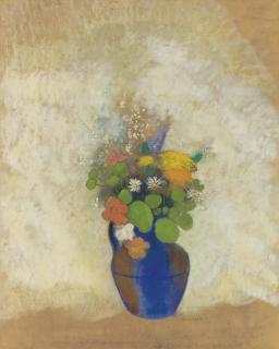 Odilon Redon - Fleurs dans un vase