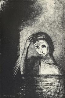 Odilon Redon - Frontispiece from Les Débâcles de Verhaeren (Mellerio 101)