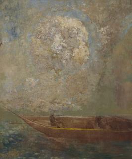 Odilon Redon - La Barque