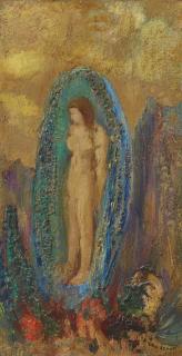 Odilon Redon - La naissance de Vénus ou Oeuf aurique