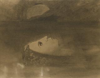 Odilon Redon - Ophélie