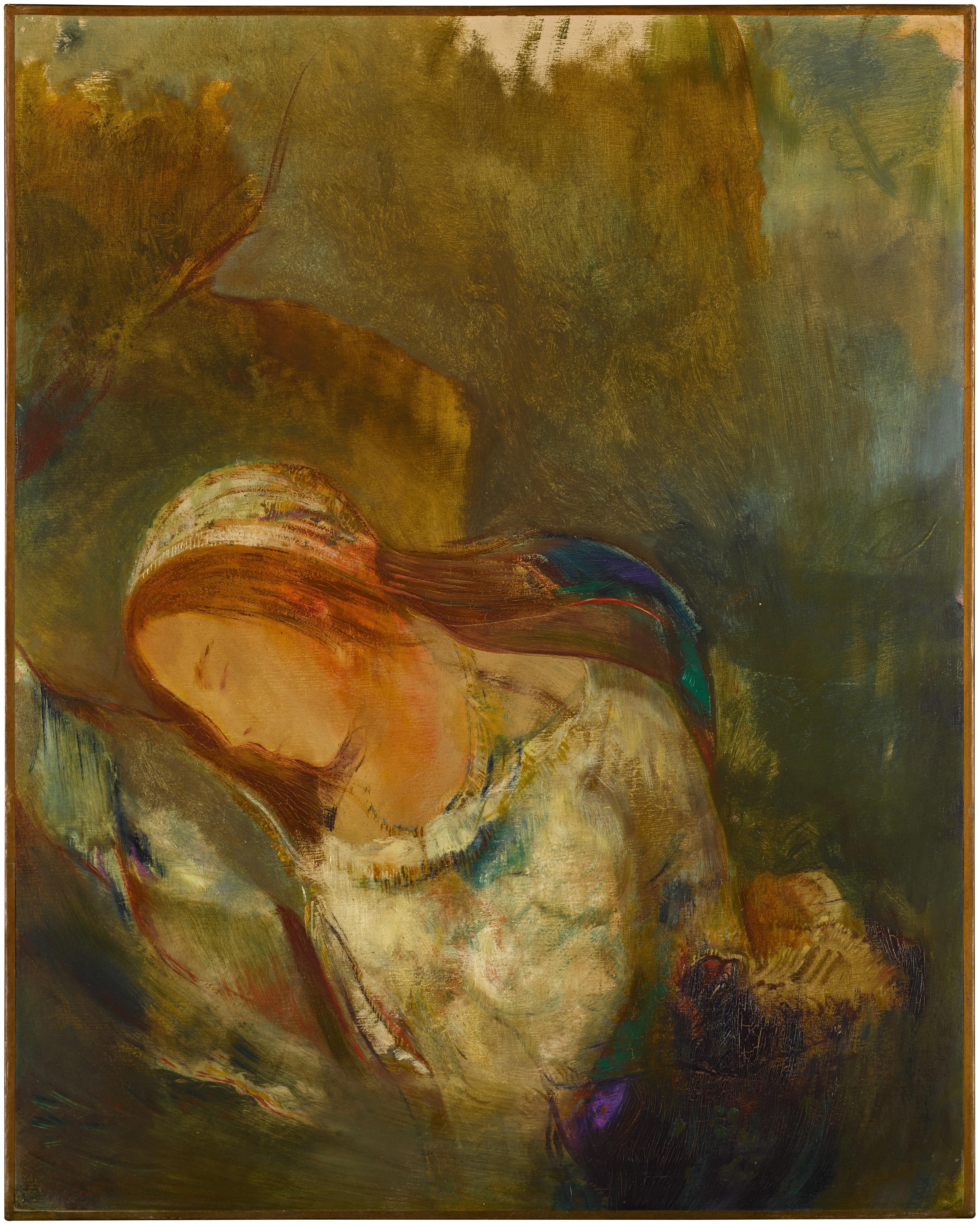 Odilon Redon - Ophélie