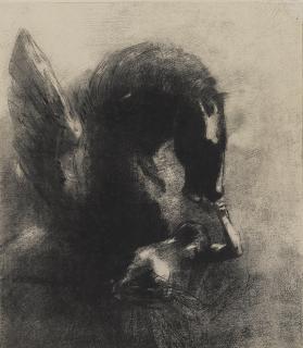 Odilon Redon - Pégase Captif (Mellerio 102)