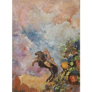 Odilon Redon - Pégase Et La Muse