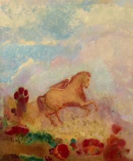 Odilon Redon - Pégase