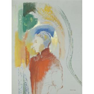 Odilon Redon - Personnage De Profil