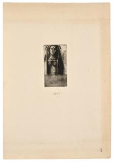 Odilon Redon - Princesse Madeleine (Petite Madone)