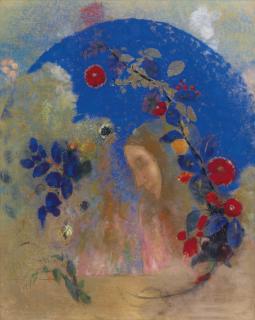 Odilon Redon - Profil Sous Une Arche