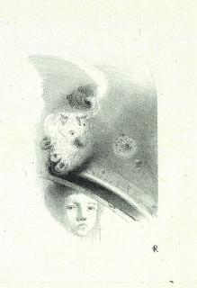 Odilon Redon - Tête de l\'enfant