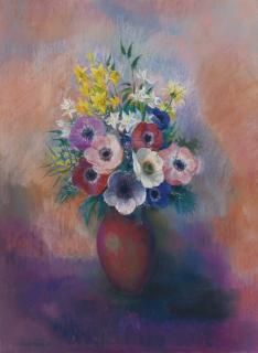 Odilon Redon - Vase D\'Anémones