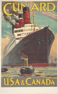 Odin Rosenvinge - Cunard Aquitania, U.S.A. & Canada