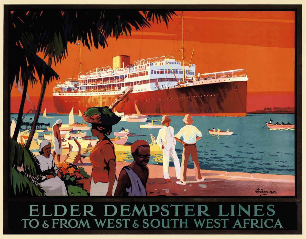 Odin Rosenvinge - Elder Dempster Lines, West & South West Africa