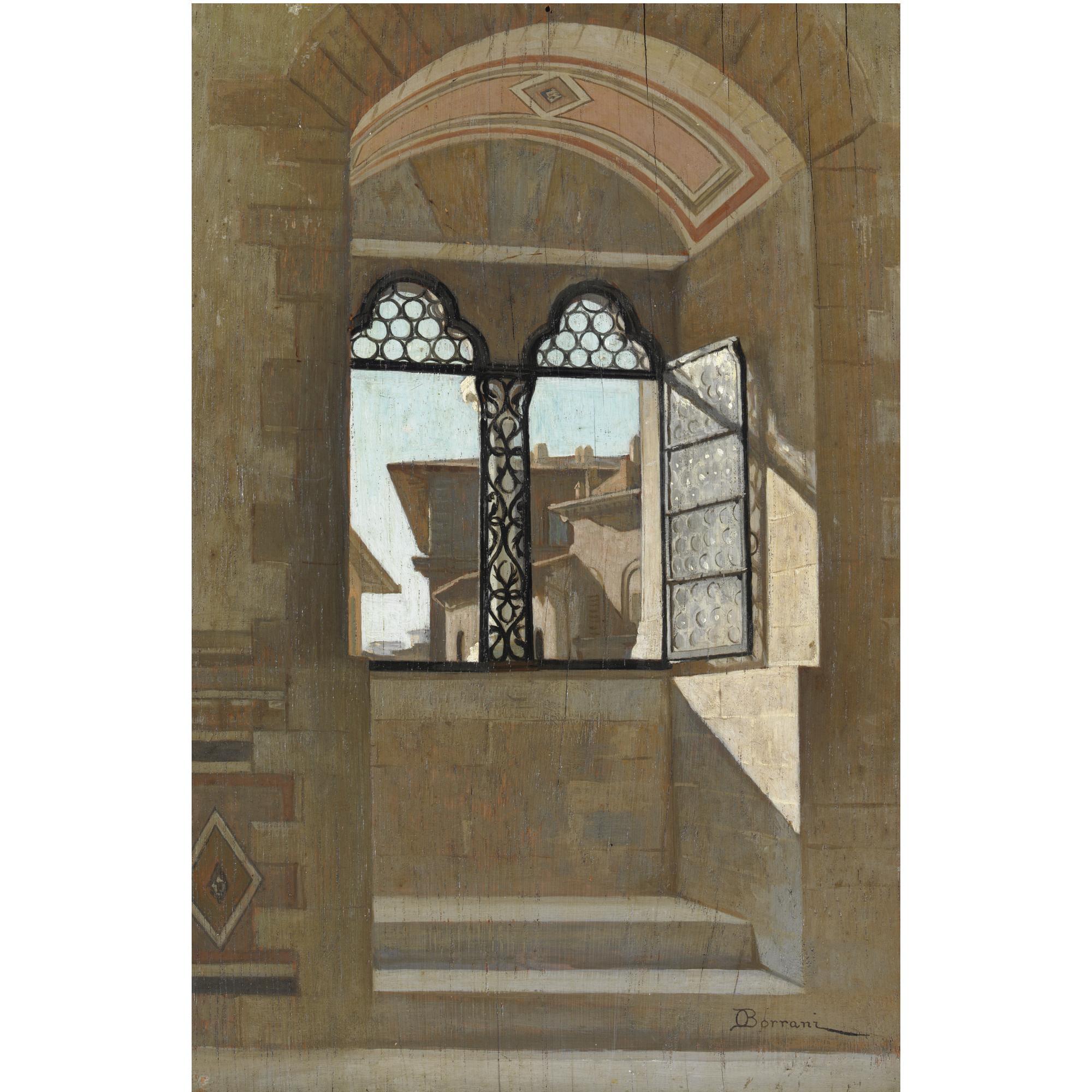 Odoardo Borrani - Interno Del Bargello