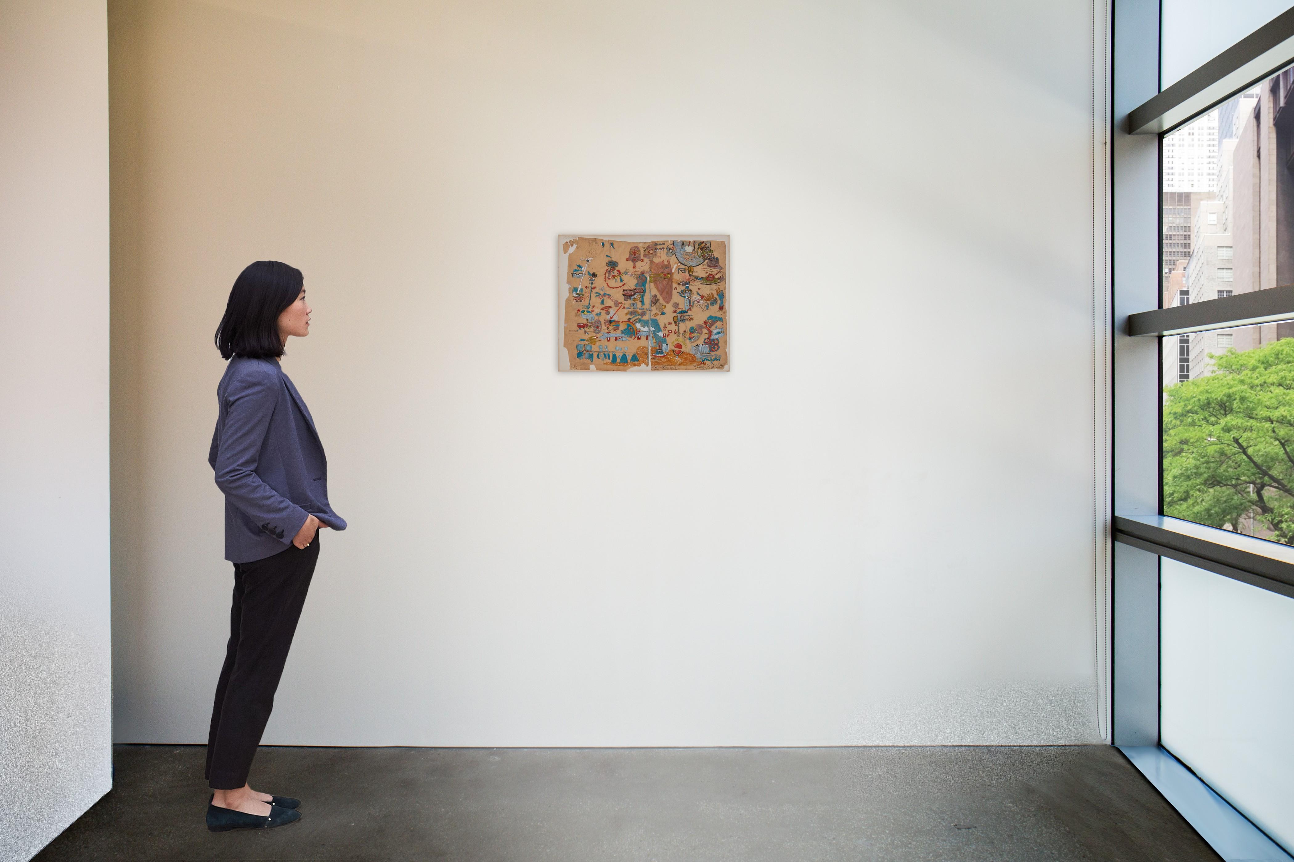 Öyvind Fahlström - Performance Drawing