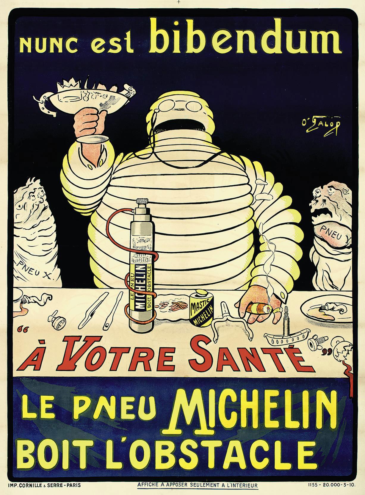 O\'Gallop - Nunc Est Bibendum, Le Pneu Michelin