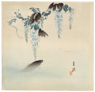 Ogata Gekko - Three woodblock prints