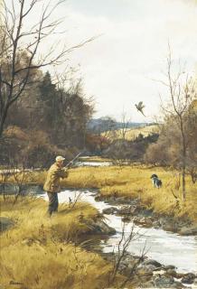 Ogden Milton Pleissner - An Open Shot