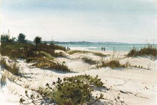 Ogden Minton Pleissner - Beach at Boca Grande